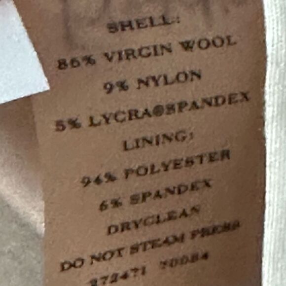 Ann Taylor Black Wool 2-Button Blazer| Size 8 - Picture 5 of 10